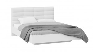 Кровать без ПМ «Агата» Тип 1 (без подъемного механизма) (Белый)