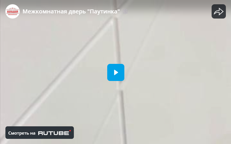 Межкомнатная дверь "Паутинка"