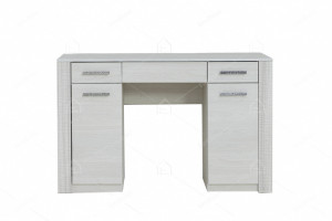 Стол туалетный без зеркала Модульная система Гамма 20  ясень анкор светлый/сандал светлый 126х42х77 см