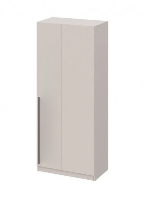 Шкаф распашной 1 створчатый стыковочный Берген БЕЛЫЙ 90х53х220