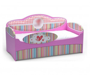 Диван-кровать Mia Розовый cat