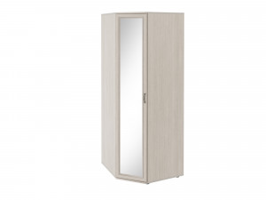 Шкаф угловой с зеркалом Классика Анкор светлый 82х82х212