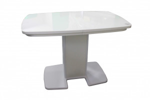 Стол кухонный прямоугольный раздвижной Элегант- М пластик 110х69х142