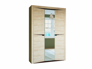 Шкаф распашной 3-х створчатый Версаль-5 Дуб баррик  152х52х230