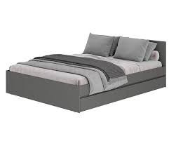 Кровать двуспальная 160х200 Симпл Серый