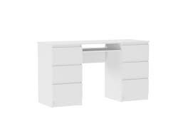Стол письменный Мори Белый 135х50х77