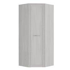 Шкаф угловой Монако  ясень белый 90х90х220