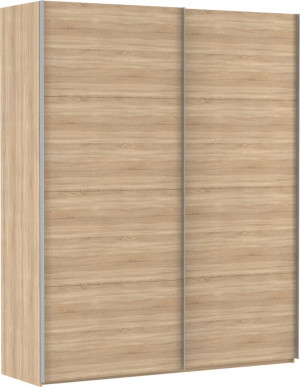 Шкаф-купе 2-х створчатый Эста дуб бордолино 160х66х240