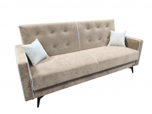 Диван прямой Ретро-книжка бежевый