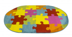 Ковер круглый Kids 200х200 пазл