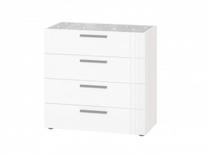 Комод Николь 901.18 белый 90х45х89