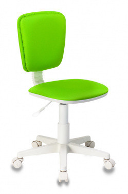 Компьютерное кресло детское Бюрократ CH-W204NX салатовый 15-118 крестовина пластик пластик белый