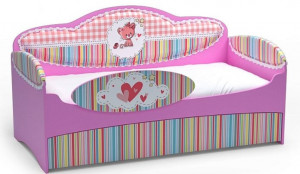 Диван-кровать Mia Розовый cat