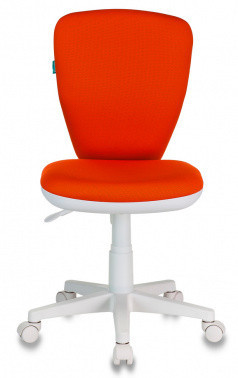 Компьютерное кресло детское Бюрократ KD-W10 оранжевый 26-29-1 крестовина пластик пластик белый