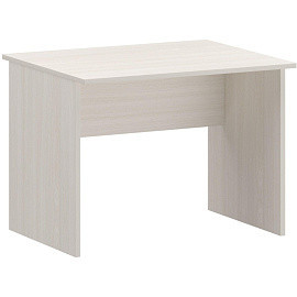 Стол письменный прямой Анима Белый/Дуб серый 110х56х75
