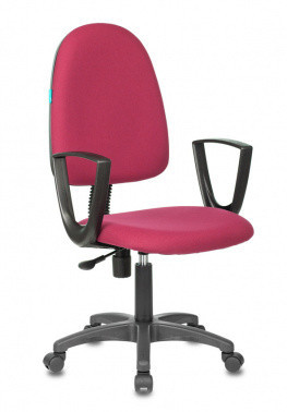 Компьютерное кресло Бюрократ CH-1300N бордовый Престиж+ 3C18 крестовина пластик