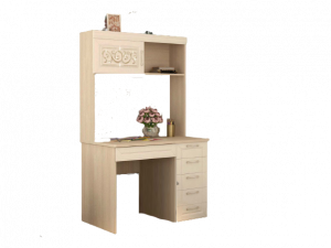 Стол компьютерный с надстройкой Тиффани 93 320 сосна астрид/мелинга 120х60х172