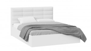 Кровать с ПМ «Агата» Тип 1 (с подъемным механизмом) (Белый)