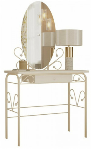 Столик дамский белый