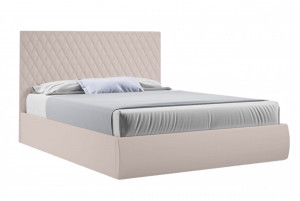 Кровать Стелла 1400 с прям подъемным механизмом/Сrema Мелодия сна