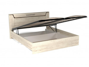 Кровать двухспальная с подъемным механизмом Мале 180х200