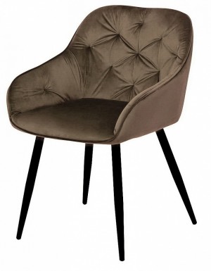 СТУЛ BREEZE BLUVEL38 LATTE, ВЕЛЮР М-CITY
