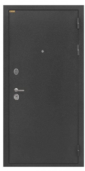 Дверь входная Прага черный 88х205