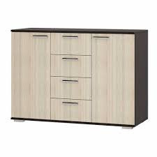 Комод 4 ящика Стандарт-2 венге/лоредо 120х46х83