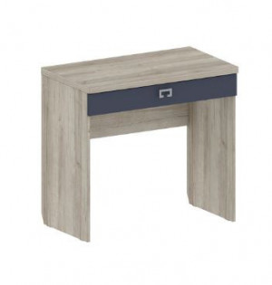 Туалетный столик без зеркала Лежер ТС 3101 синий/дуб серый 84х47х78 см