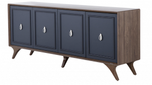 Буфет тумба комод Alegro Алегро Bellona (Турция) синий орех 205х46х84