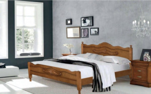 Кровать из березы  - 2000 рублей