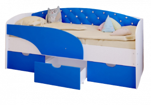 Кровать детская АЛИСА с каретной стяжкой