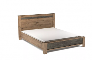 Кровать двуспальная 160х200 Денвер Дуб Веллингтон