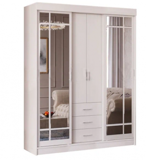 Шкаф-купе Маэстро белый