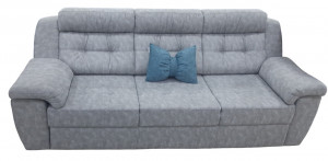 Диван прямой раскладной ППУ синий 250см