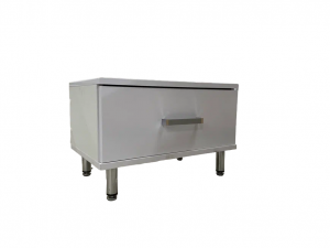 Тумба прикроватная Консоль 2 белая на ножках 50х32х33