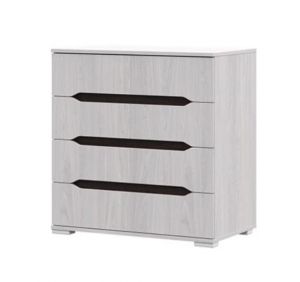 Комод 4 ящика Валенсия КМ-011 анкор 80х45х83