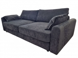 Диван прямой раскладной ППУ Шерлон1 серый 315х165