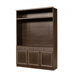 Шкаф под ТВ Орлеан  ясень тёмный 150см