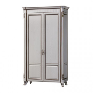 Шкаф буфет 2-дверный распашной Скарлетт белый ясень