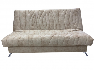 Диван прямой раскладной НПБ Финка Бежевый велюр 190см