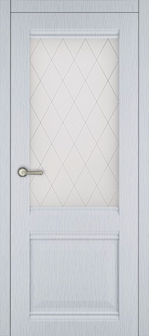 Дверь межкомнатна Карда К-2 белый ясень 70