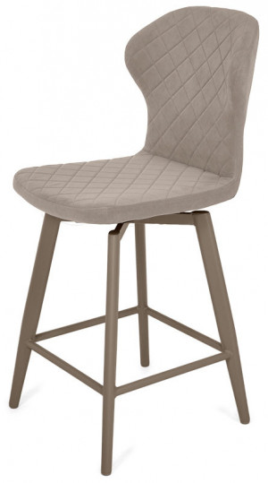 Стул полубарный  Марио поворотный 48х60