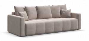 Диван прямой Босс тренд велюр Монолит латте  230см