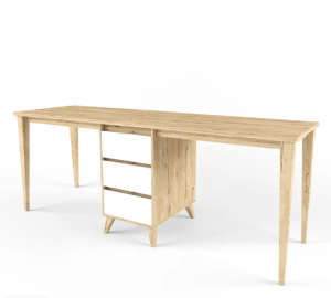 Стол на два рабочих места  2+2 белый 196х60х75