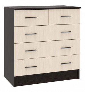 Комод пять ящиков К800 Венге/Лоредо 80х44х83