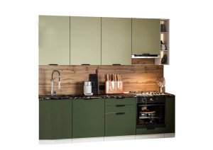 Кухонный гарнитур кухня Норд софт лайт 260см