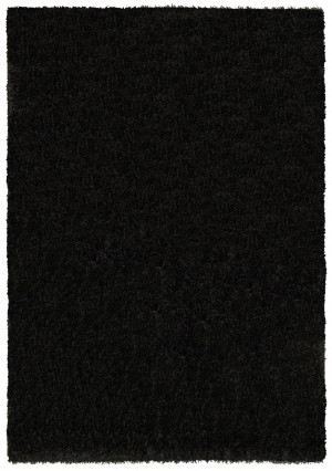 Ковер Паффи Супер-Шагги BLACK (P001A) Турция 160х230см