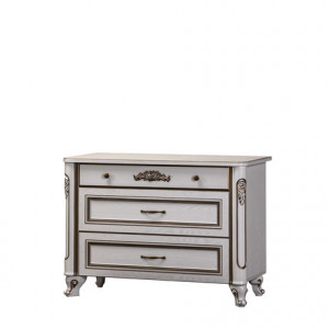 Комод Скарлетт ясень белый 107см