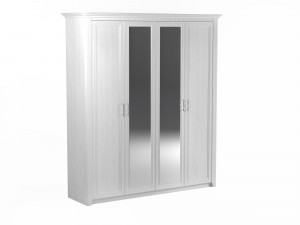 Шкаф распашной 4-х створчатый Клер Сосна Андерсен 209х59х230